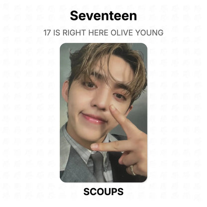 Seventeen 17 IS RIGHT HERE OLIVE YOUNG Official Photocard