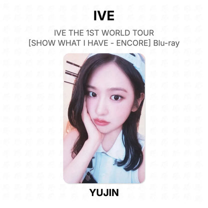 IVE THE 1ST WORLD TOUR [SHOW WHAT I HAVE - ENCORE] Blu-ray Official Photocard