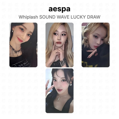 aespa Whiplash SOUND WAVE LUCKY DRAW Official Photocard