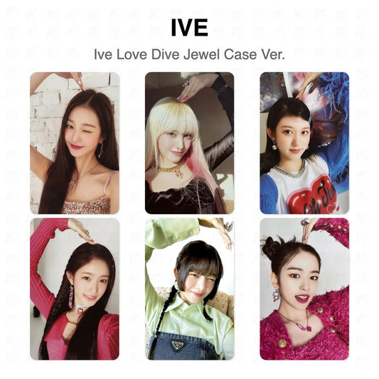 IVE Love Dive Jewel Case Ver. Official Photocard