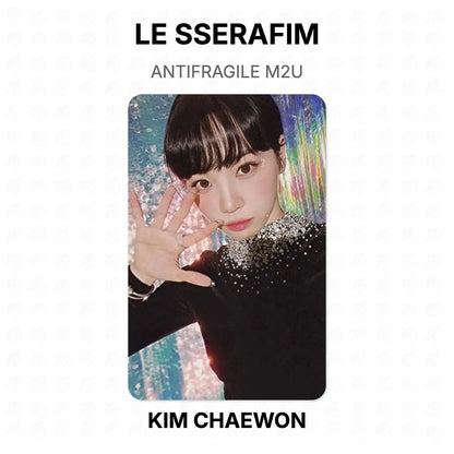 LE SSERAFIM ANTIFRAGILE M2U Official Photocard