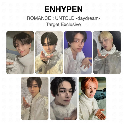 ENHYPEN ROMANCE : UNTOLD -daydream- Target Exclusive Official Photocard