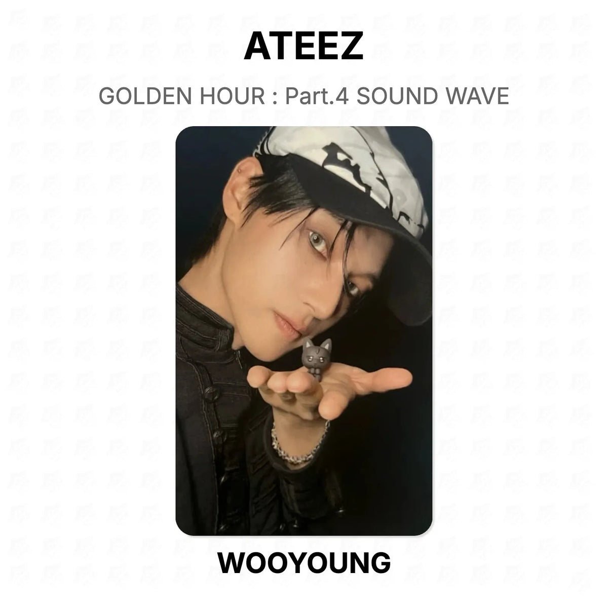 ATEEZ GOLDEN HOUR : Part.4 SOUND WAVE Official Photocard