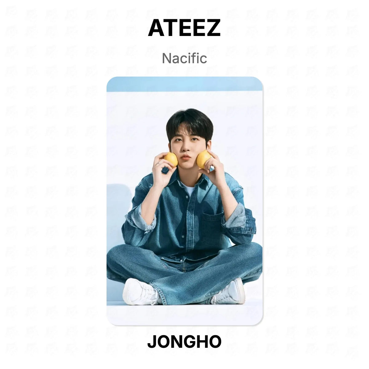 ATEEZ Nacific Official Photocard