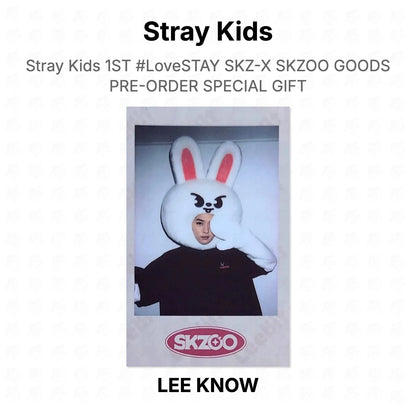 Stray Kids 1ST #LoveSTAY SKZ-X SKZOO GOODS PRE-ORDER SPECIAL GIFT Official Photocard