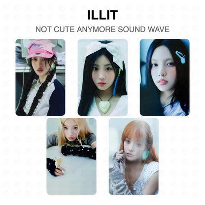 ILLIT NOT CUTE ANYMORE SOUND WAVE Official Photocard