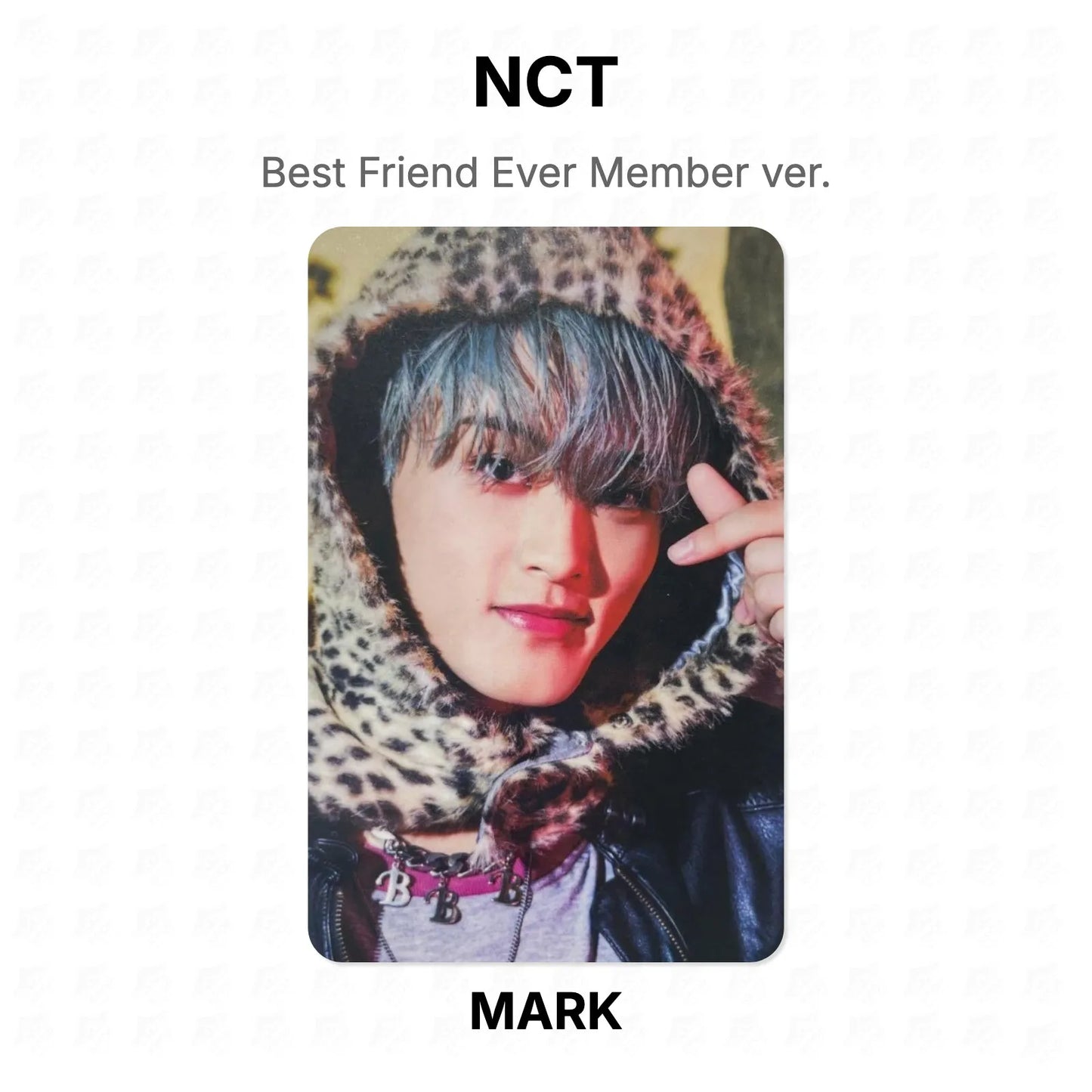 NCT Best Friend Ever Member ver. Official Photocard