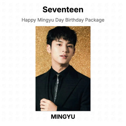 Seventeen Happy Mingyu Day Birthday Package Official Photocard
