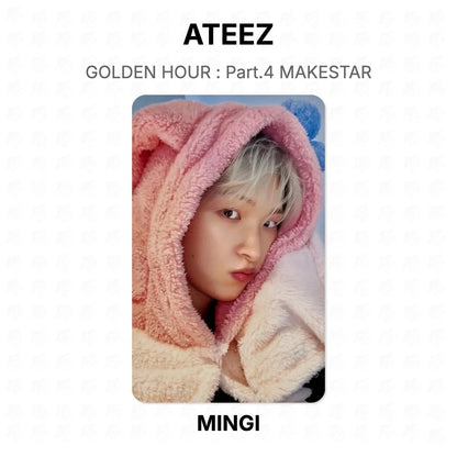 ATEEZ GOLDEN HOUR : Part.4 MAKESTAR Official Photocard