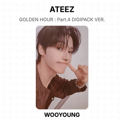 ATEEZ GOLDEN HOUR : Part.4 DIGIPACK VER. Official Photocard