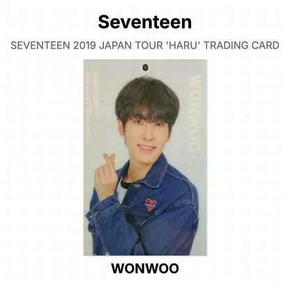 Seventeen 2019 JAPAN TOUR 'HARU' TRADING CARD Official Photocard