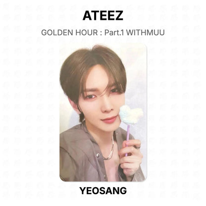 ATEEZ GOLDEN HOUR : Part.1 WITHMUU Official Photocard