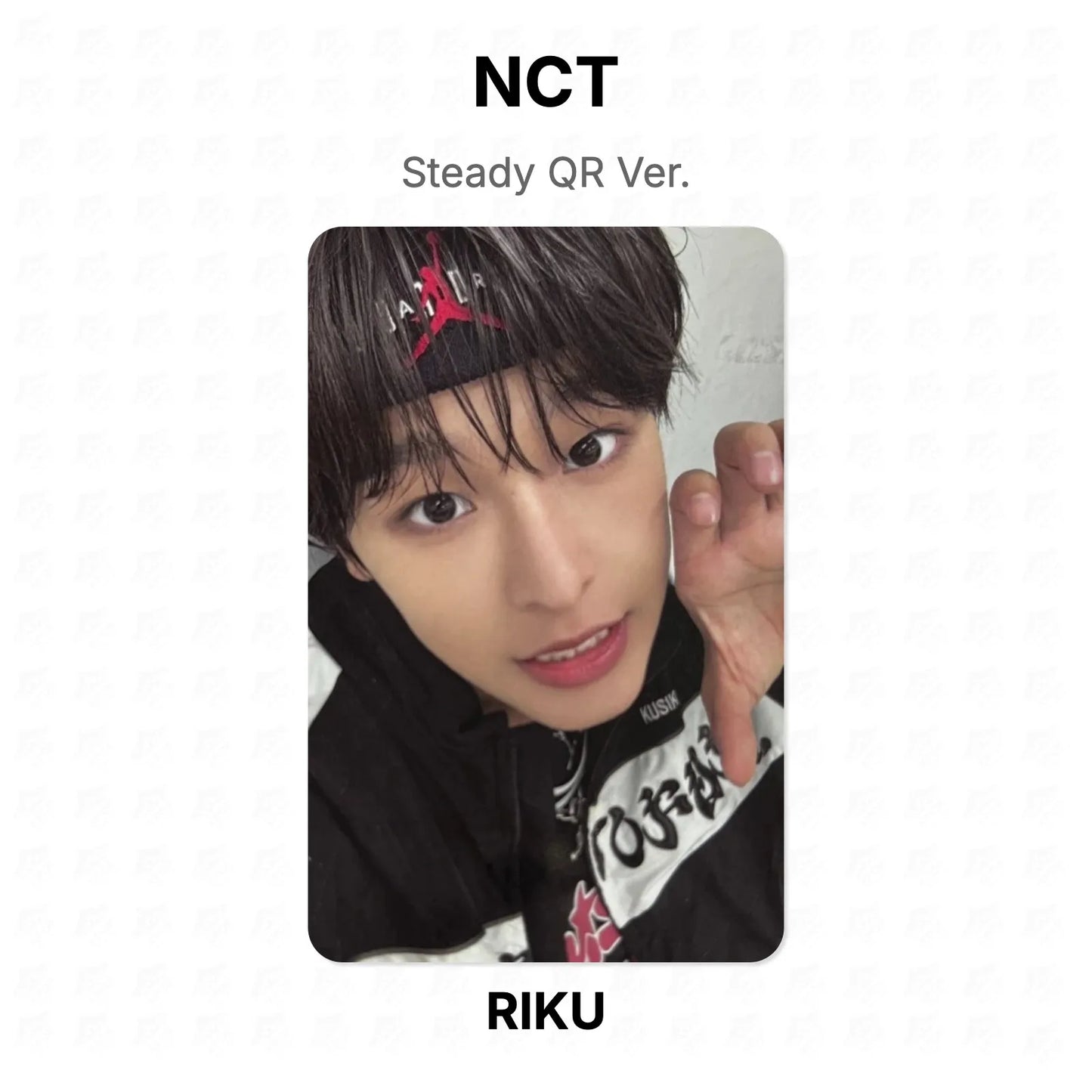 NCT Steady QR Ver. Official Photocard