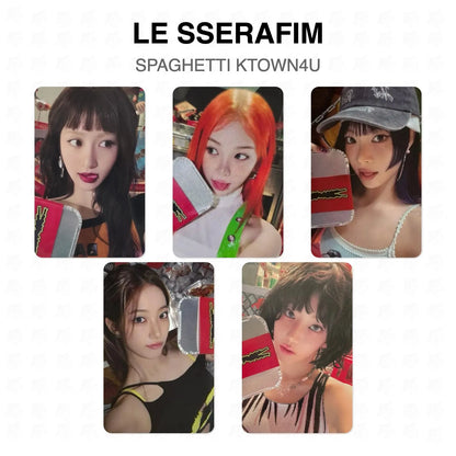 LE SSERAFIM SPAGHETTI KTOWN4U Official Photocard