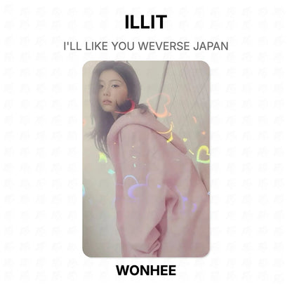 ILLIT I'LL LIKE YOU WEVERSE JAPAN Official Photocard