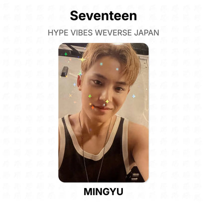 Seventeen HYPE VIBES WEVERSE JAPAN Official Photocard