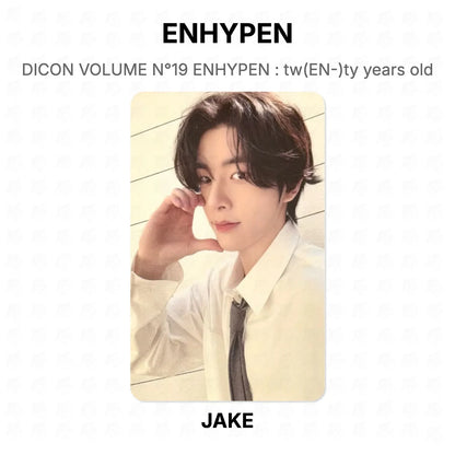ENHYPEN DICON VOLUME N°19 ENHYPEN : tw(EN-)ty years old Official Photocard