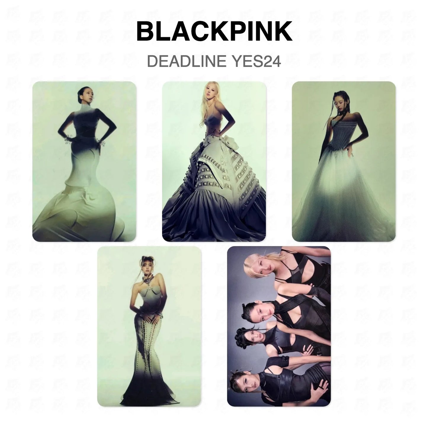 BLACKPINK DEADLINE YES24 Official Photocard