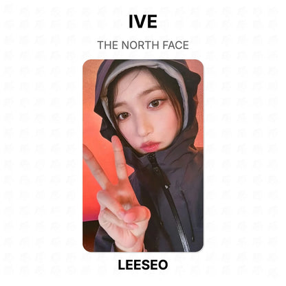 IVE THE NORTH FACE Official Photocard