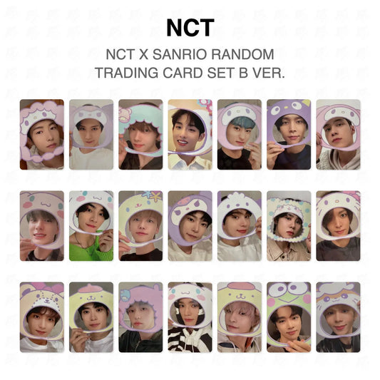 NCT X SANRIO RANDOM TRADING CARD SET B VER. Official Photocard