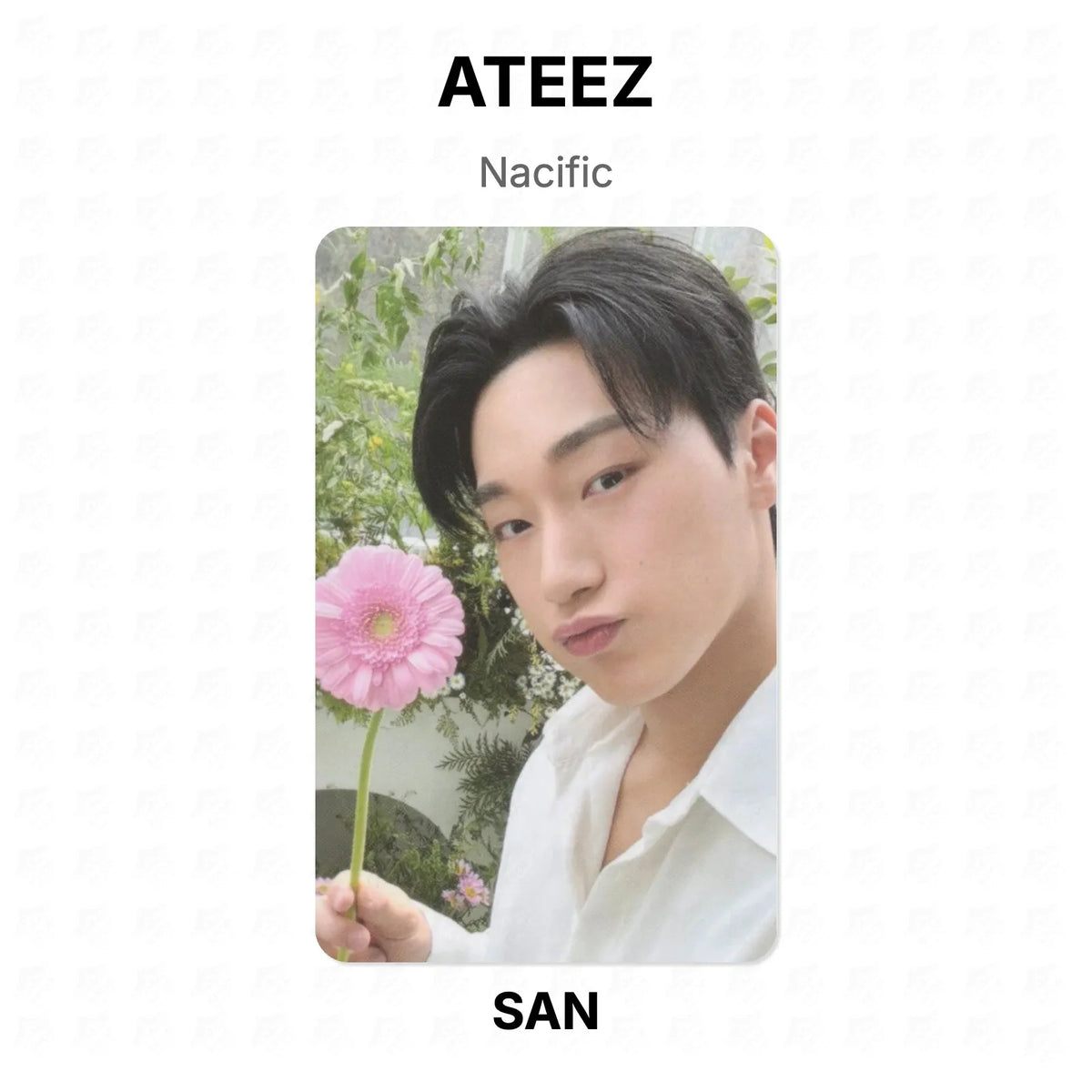 ATEEZ Nacific Official Photocard