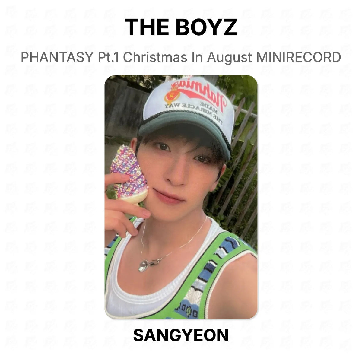 THE BOYZ PHANTASY Pt.1 Christmas In August MINIRECORD Official Photocard
