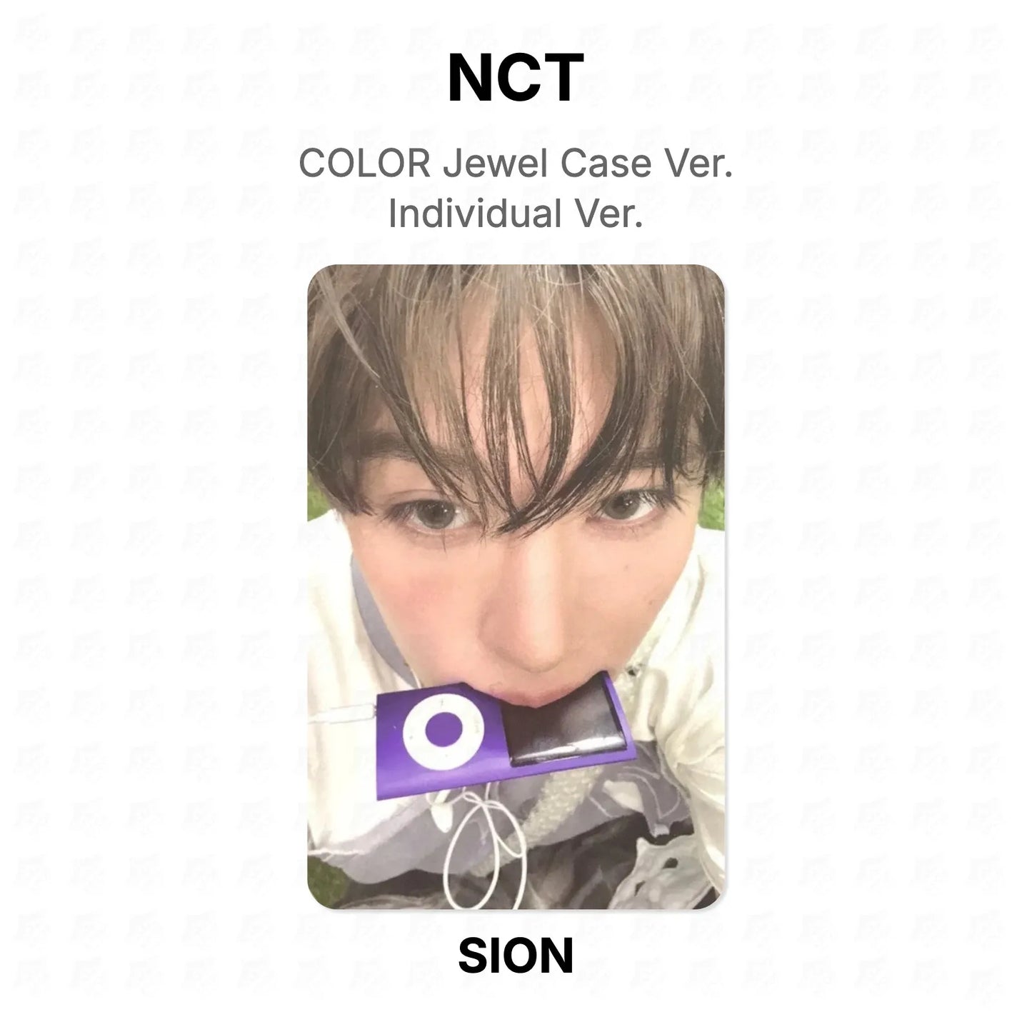 NCT COLOR Jewel Case Ver. Individual Ver. Official Photocard