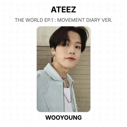ATEEZ THE WORLD EP.1 : MOVEMENT DIARY VER. Official Photocard