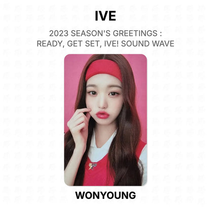 IVE 2023 SEASON'S GREETINGS : READY, GET SET, IVE! SOUND WAVE Official Photocard