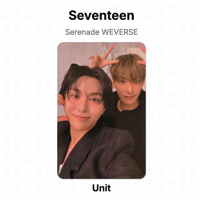 Seventeen Serenade WEVERSE Official Photocard
