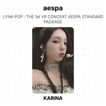 aespa LYNK-POP : THE 1st VR CONCERT AESPA STANDARD PACKAGE Official Photocard