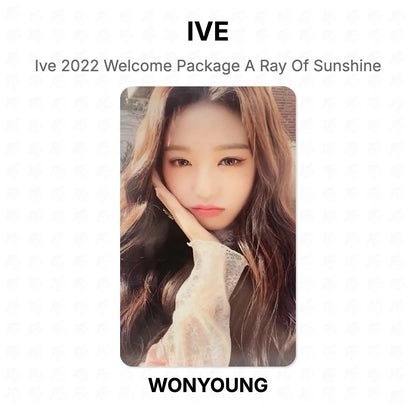 IVE 2022 Welcome Package A Ray Of Sunshine Official Photocard