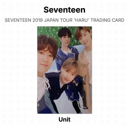 Seventeen 2019 JAPAN TOUR 'HARU' TRADING CARD Official Photocard