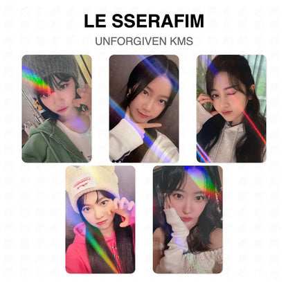 LE SSERAFIM UNFORGIVEN KMS Official Photocard
