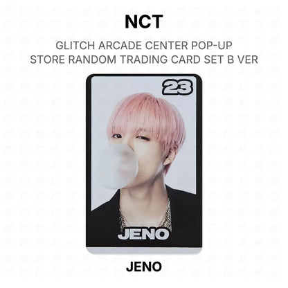 NCT GLITCH ARCADE CENTER POP-UP STORE RANDOM TRADING CARD SET B VER Official Photocard