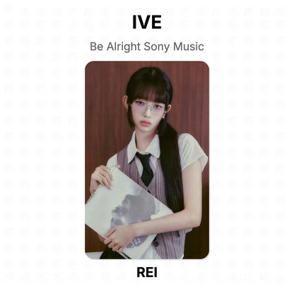 IVE Be Alright Sony Music Official Photocard