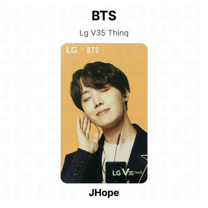BTS Lg V35 Thinq photocard oficial