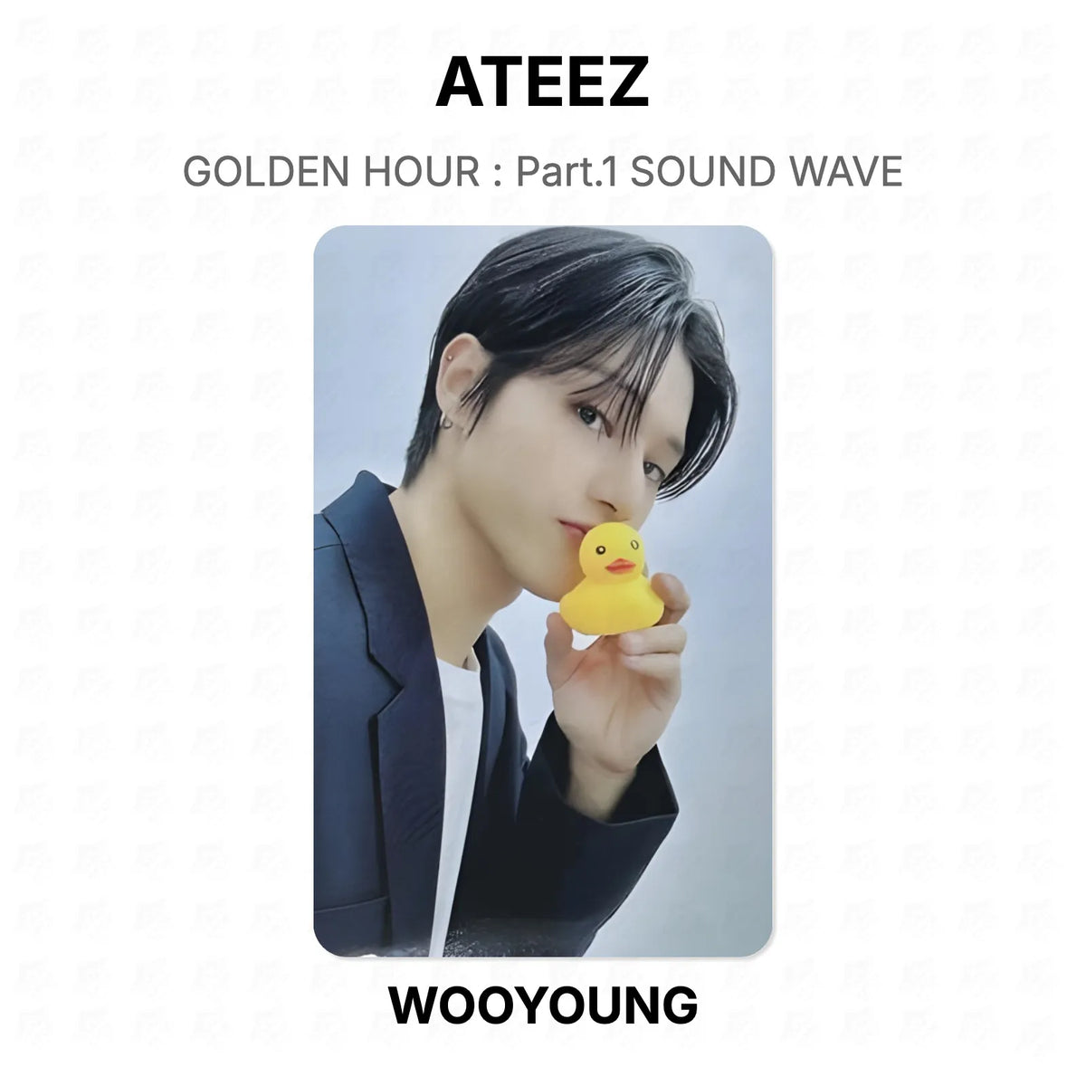 ATEEZ GOLDEN HOUR : Part.1 SOUND WAVE Official Photocard