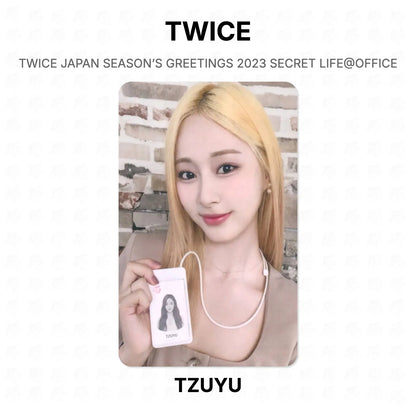TWICE JAPAN SEASON’S GREETINGS 2023 SECRET LIFE@OFFICE Official Photocard