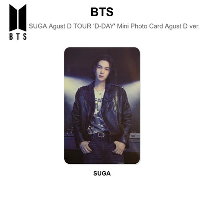 BTS SUGA | Agust D TOUR 'D-DAY' Mini Photo Card Agust D ver. Official Photocard