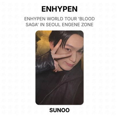 ENHYPEN WORLD TOUR 'BLOOD SAGA' IN SEOUL ENGENE ZONE Official Photocard