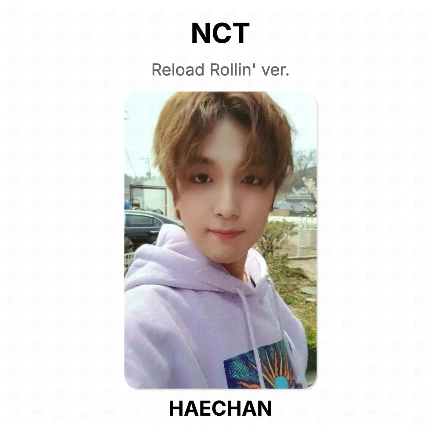 NCT Reload Rollin' ver. Official Photocard