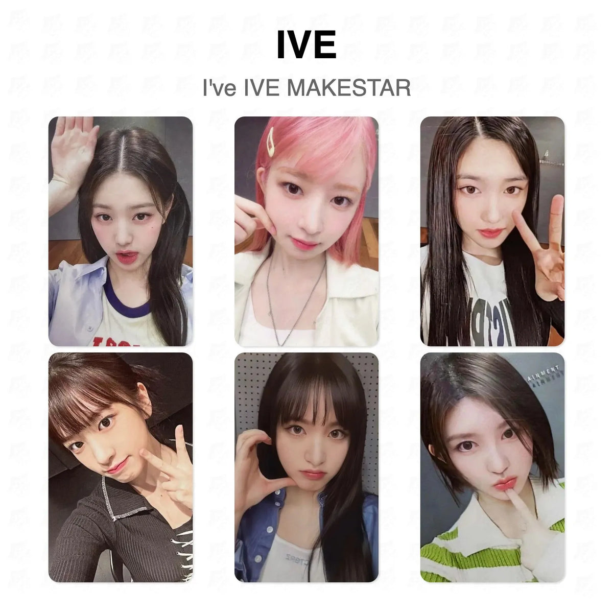 IVE I've IVE MAKESTAR Official Photocard