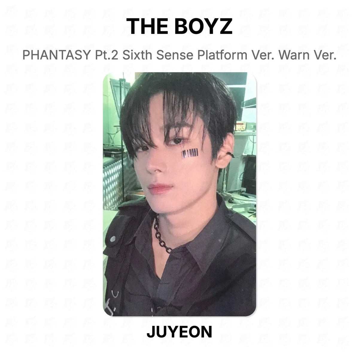 THE BOYZ PHANTASY Pt.2 Sixth Sense Platform Ver. Warn Ver. Official Photocard