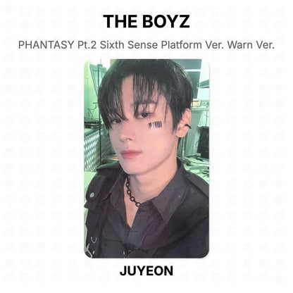 THE BOYZ PHANTASY Pt.2 Sixth Sense Platform Ver. Warn Ver. Official Photocard