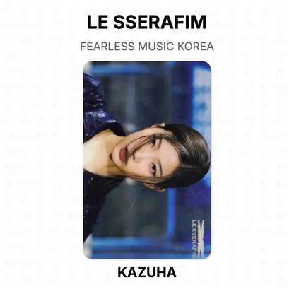 LE SSERAFIM FEARLESS MUSIC KOREA Official Photocard