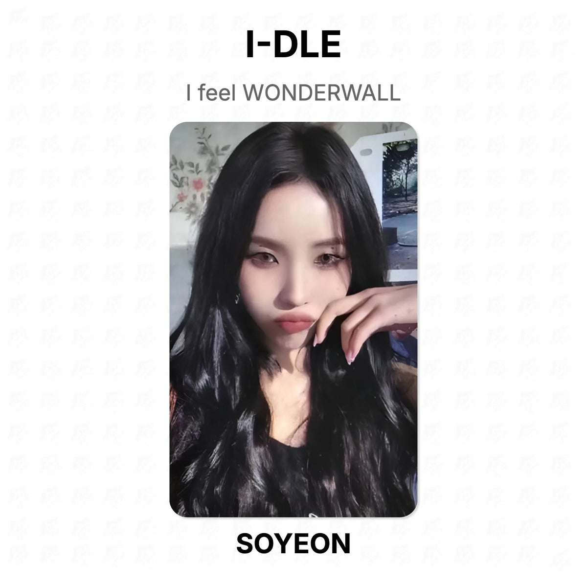 I-DLE I feel WONDERWALL Official Photocard