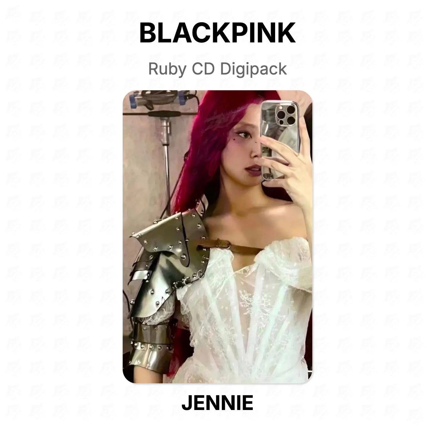 BLACKPINK Ruby CD Digipack Official Photocard
