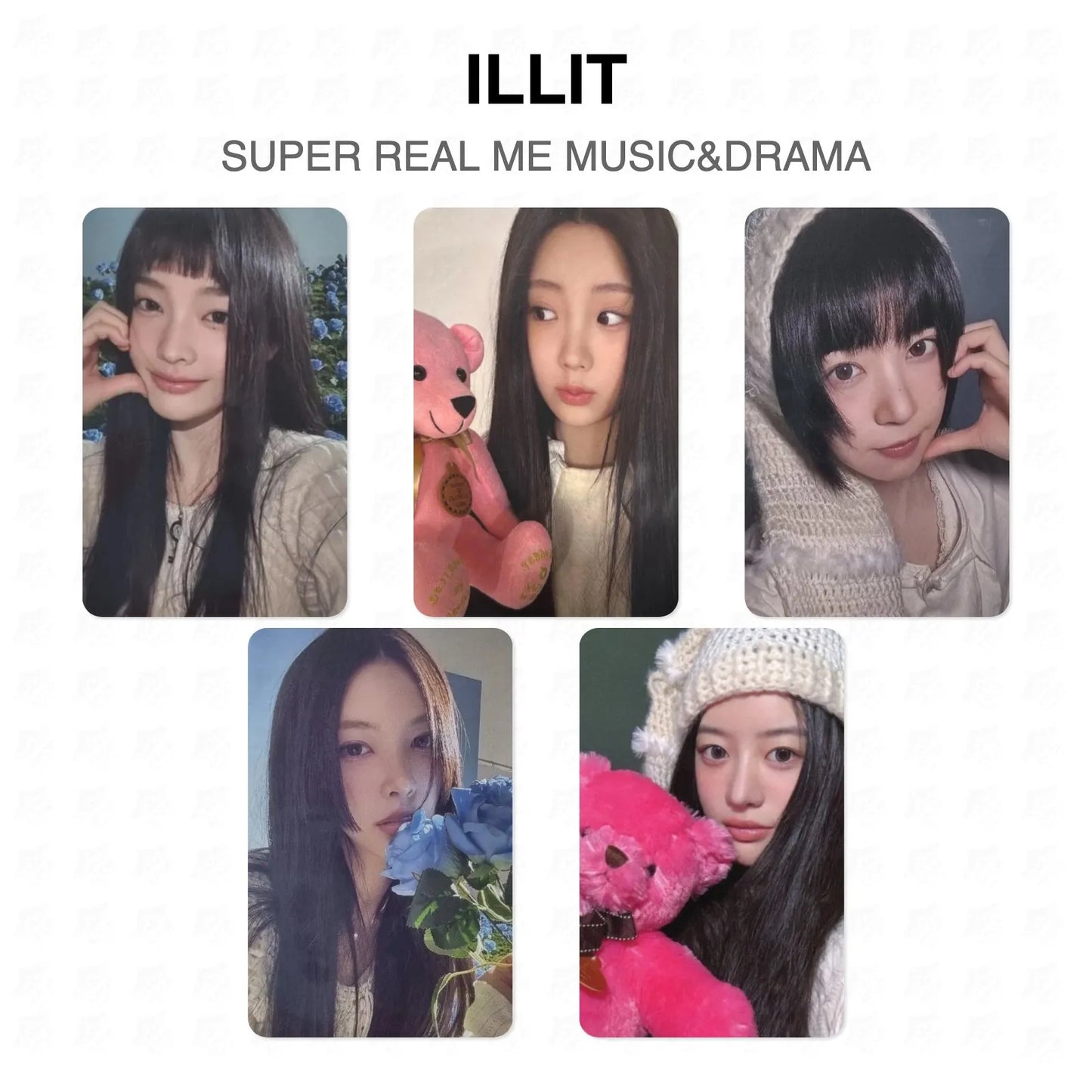ILLIT SUPER REAL ME MUSIC&DRAMA Official Photocard