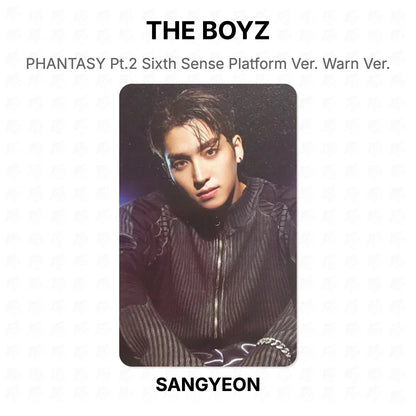 THE BOYZ PHANTASY Pt.2 Sixth Sense Platform Ver. Warn Ver. Official Photocard